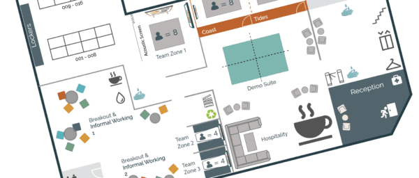 Interactive maps for Microsoft desk and workspace booking