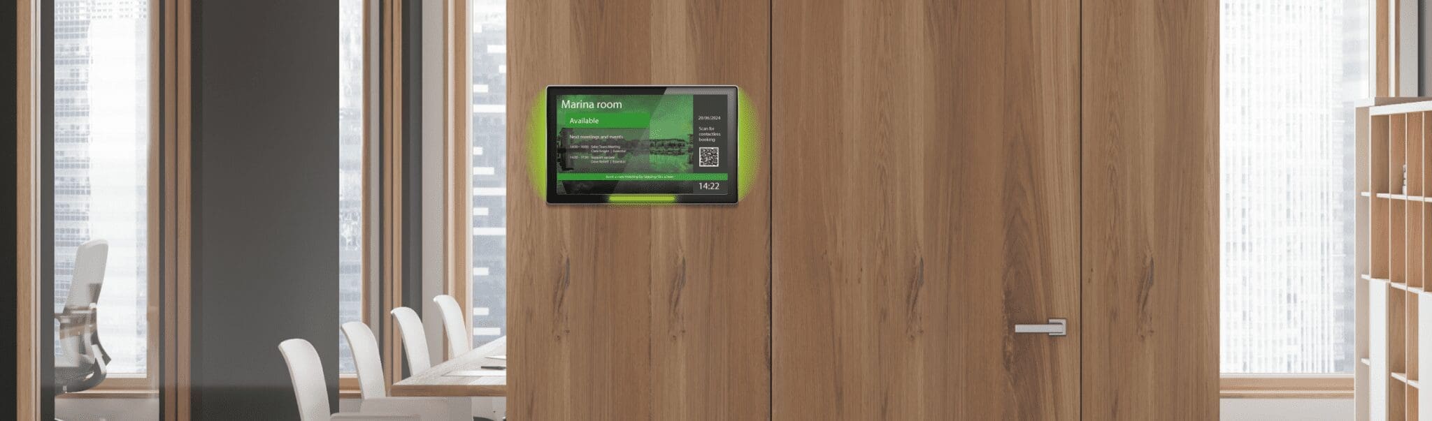Meeting Room Screens for Microsoft 365 & Teams Rooms | Essential - Screen- Free Room Essentials