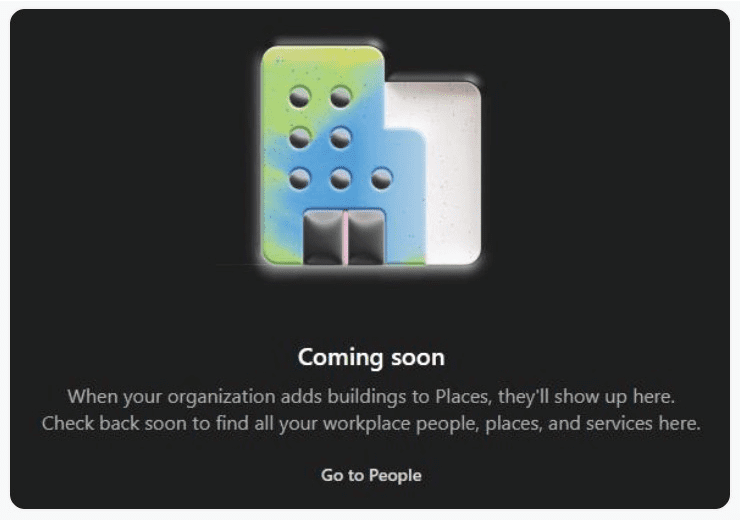 When your organization adds buildings to Places, they'll show up here. Check back soon...