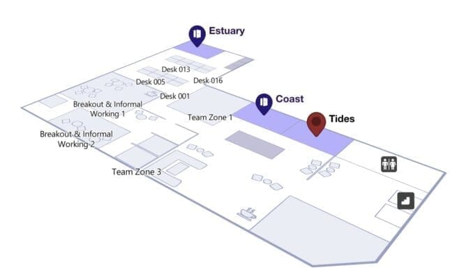 Designing indoor maps with Microsoft Places using the IMDF standard can transform how users navigate complex spaces. This article explores best practices in IMDF map design for Microsoft Places, focusing on creating intuitive, user-centric layouts that prioritise ease of navigation over strict geographic alignment. Discover why aligning indoor maps based on user orientation, rather than traditional mapping practices, enhances the user experience and makes desk and room booking more accessible. Learn how to convert CAD diagrams to IMDF and optimise your indoor mapping strategy for seamless integration with Microsoft Places.