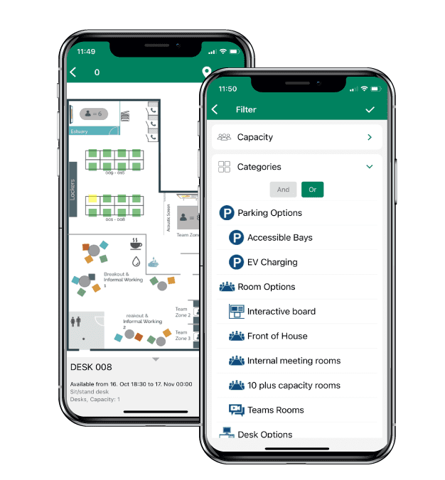 Resource Central workspace booking system