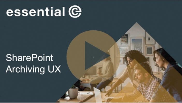 SharePoint Online Archiving - The End User Experience